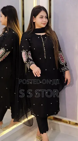 Photo - Embroidery Three Piece আপডেট কালেকশন