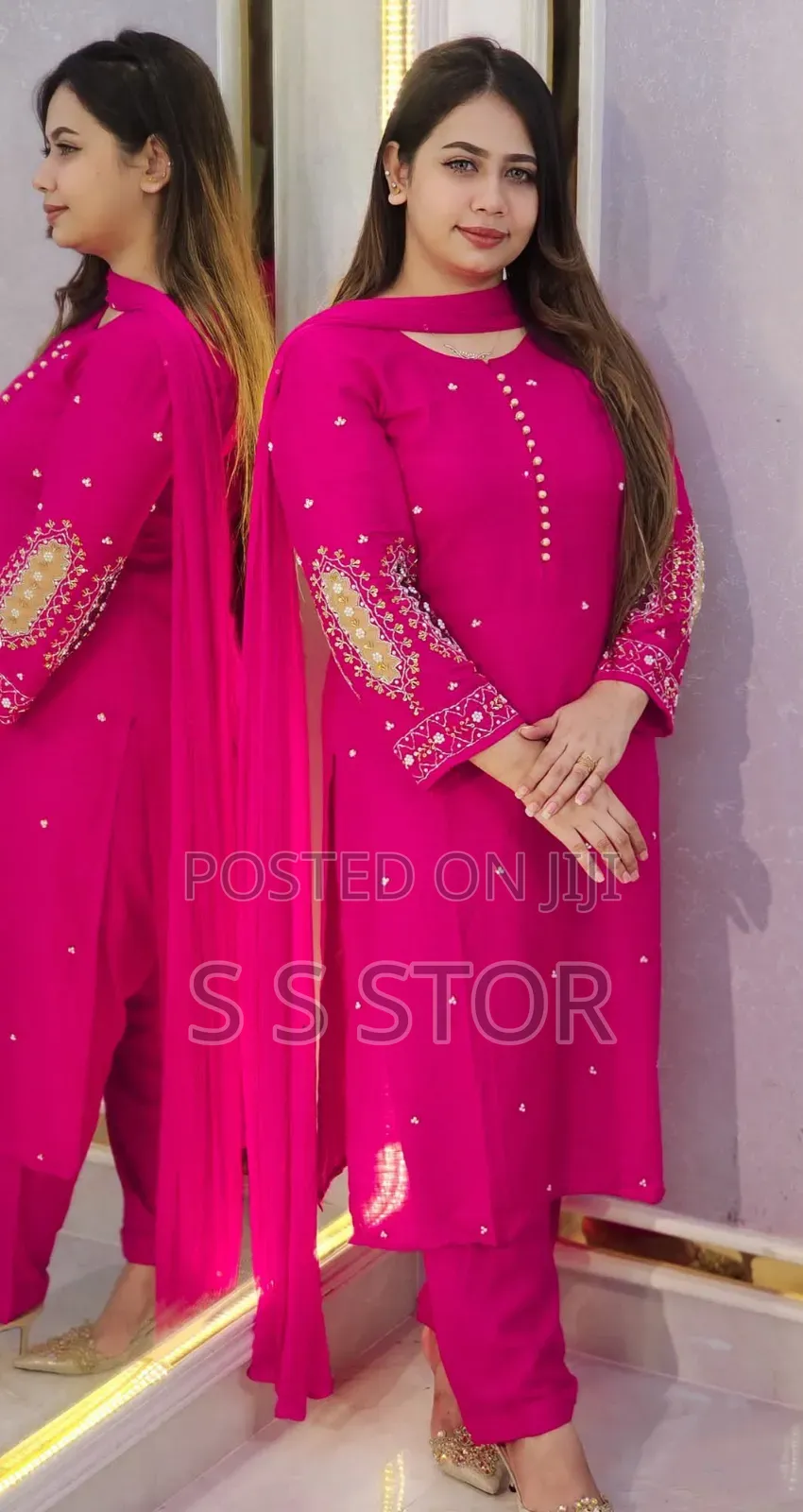 Embroidery Three Piece আপডেট কালেকশন