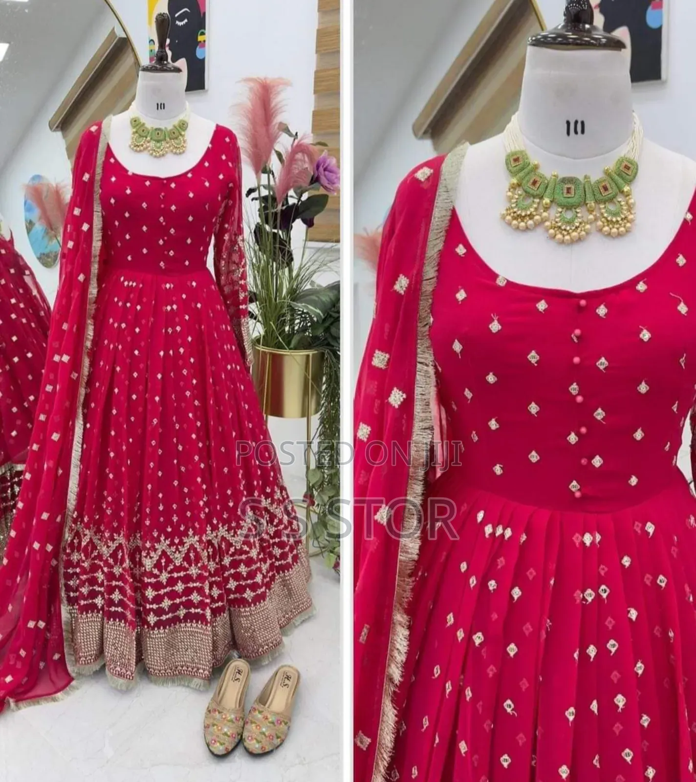 Indian Weightless Georgette Three-Piece হাই কোয়ালিটি