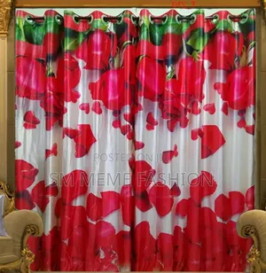 Photo - 3d Print Premium Curtains (2 Piece)