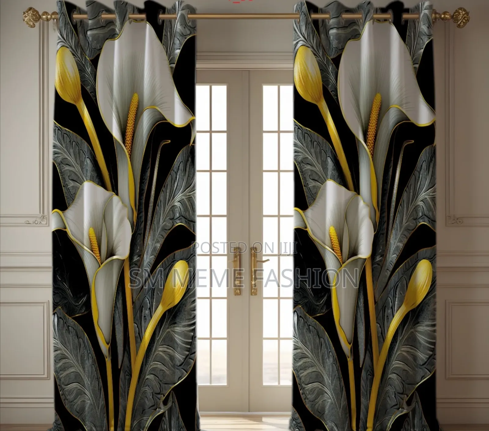 3d Print Premium Curtains (2 Piece)