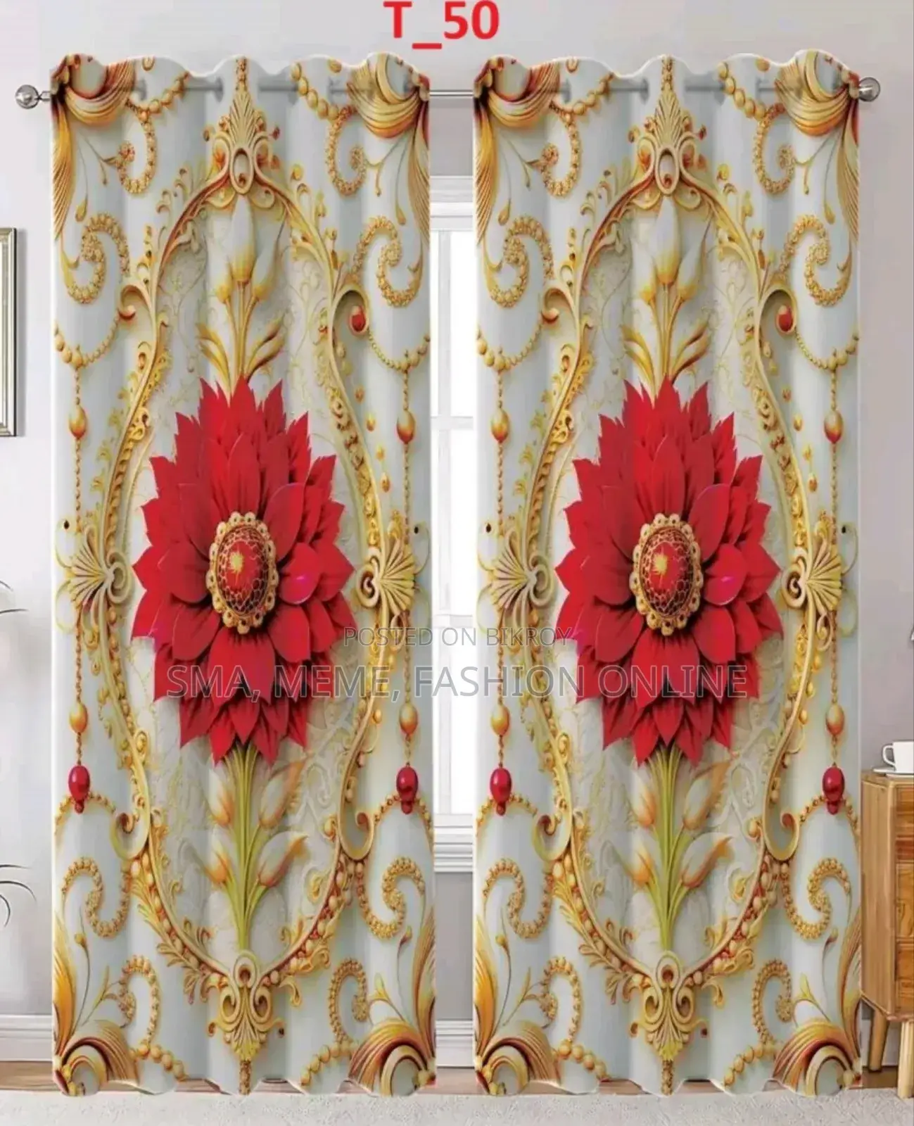 3D Print Premium Curtains (2 Piece)
