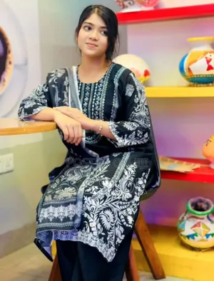 Photo - Digital Print Three Piece হাই কোয়ালিটি আপডেট কালেকশন