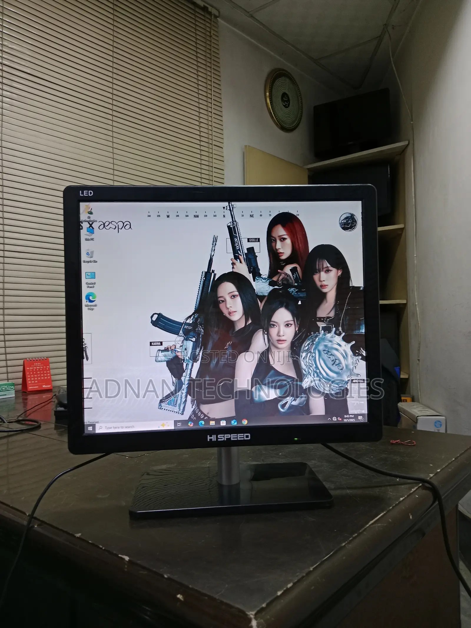 Hi Speed Hs1701 – ১৭ ইঞ্চি Led স্কোয়ার মনিটর