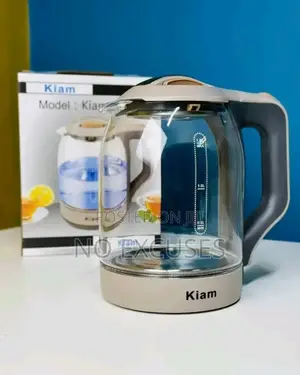 Photo - Kiam Bl002 Glass Kettle (1.8l, 1500w) একাই করবে সব সমাধান