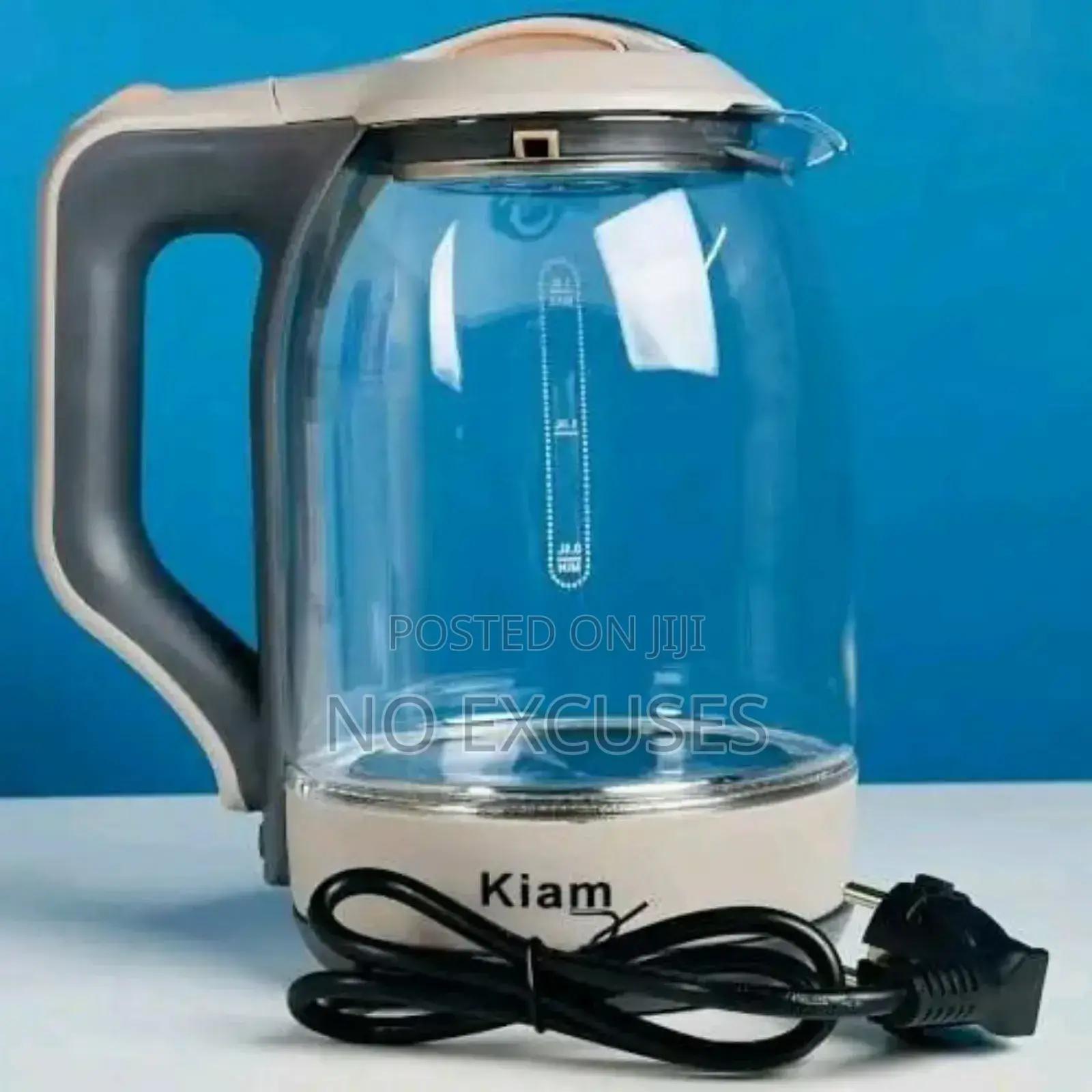 Kiam Bl002 Glass Kettle (1.8l, 1500w) একাই করবে সব সমাধান