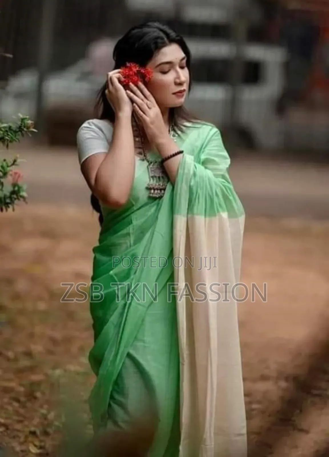 রুচিশীল ডিজাইন এন্ডি কটন সুতি শাড়ি