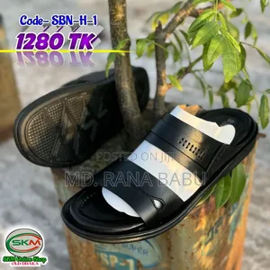 Photo - Original Leather Soft Half Sandals Shoes