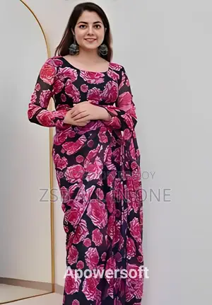 Georgette Saree with Flawless Design