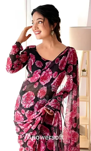 Photo - জর্জেট শাড়ি ইন্ডিয়ান