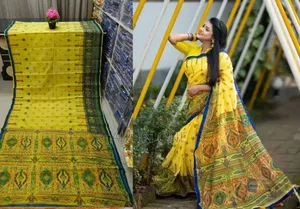 Photo - প্রিমিয়াম হাফ সিল্ক শাড়ি আপডেট কালেকশন