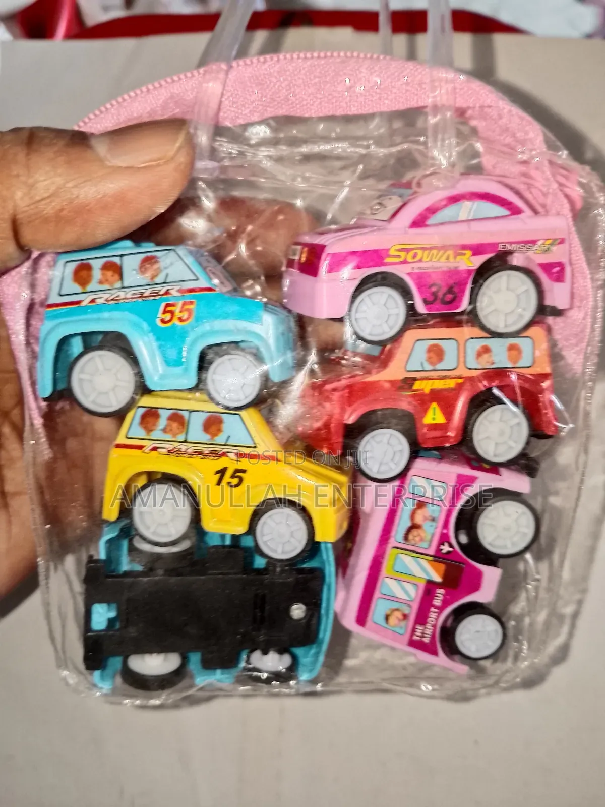 Colorful, Pull-Back Toy That Zooms Forward With Exciting Speed.