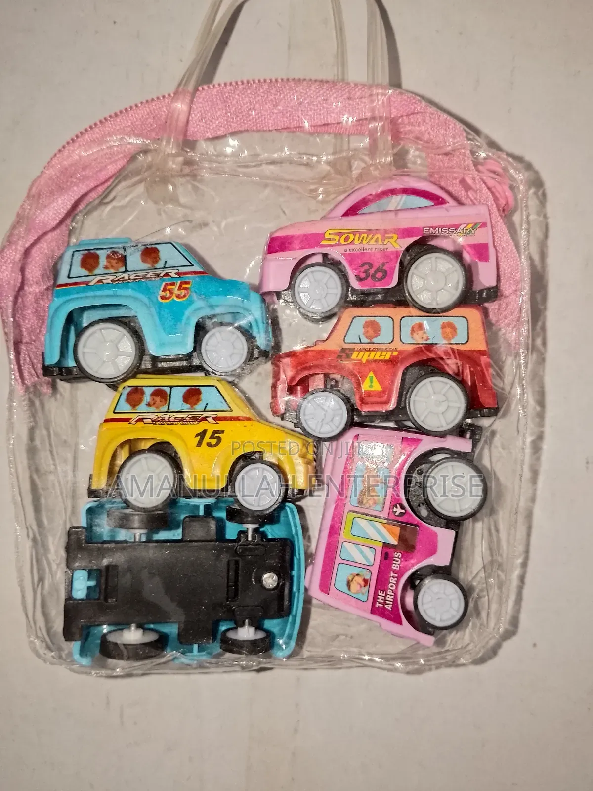 Colorful, Pull-Back Toy That Zooms Forward With Exciting Speed.