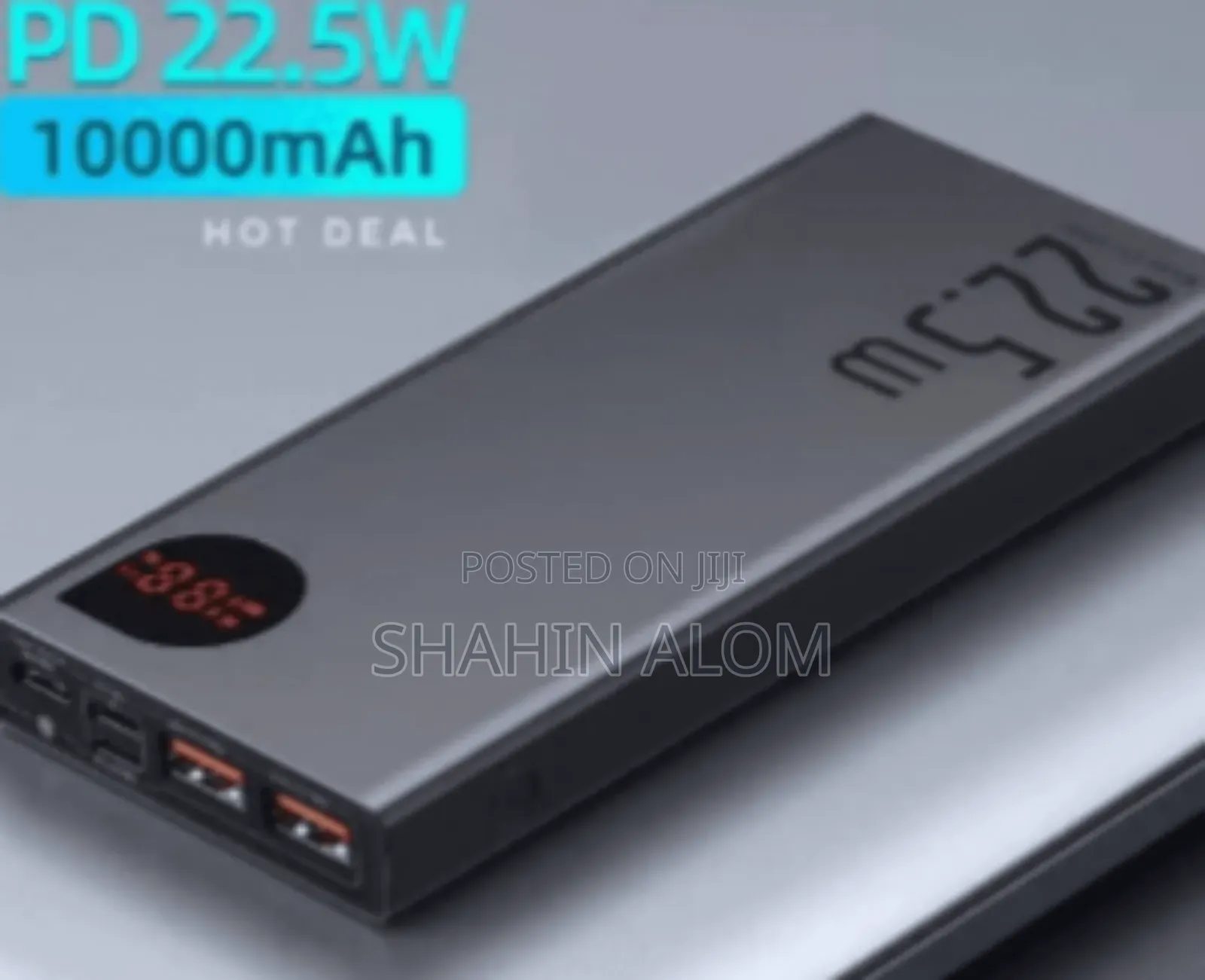 Baseus Adaman Metal 22.5w Power Bank 10000 Mah
