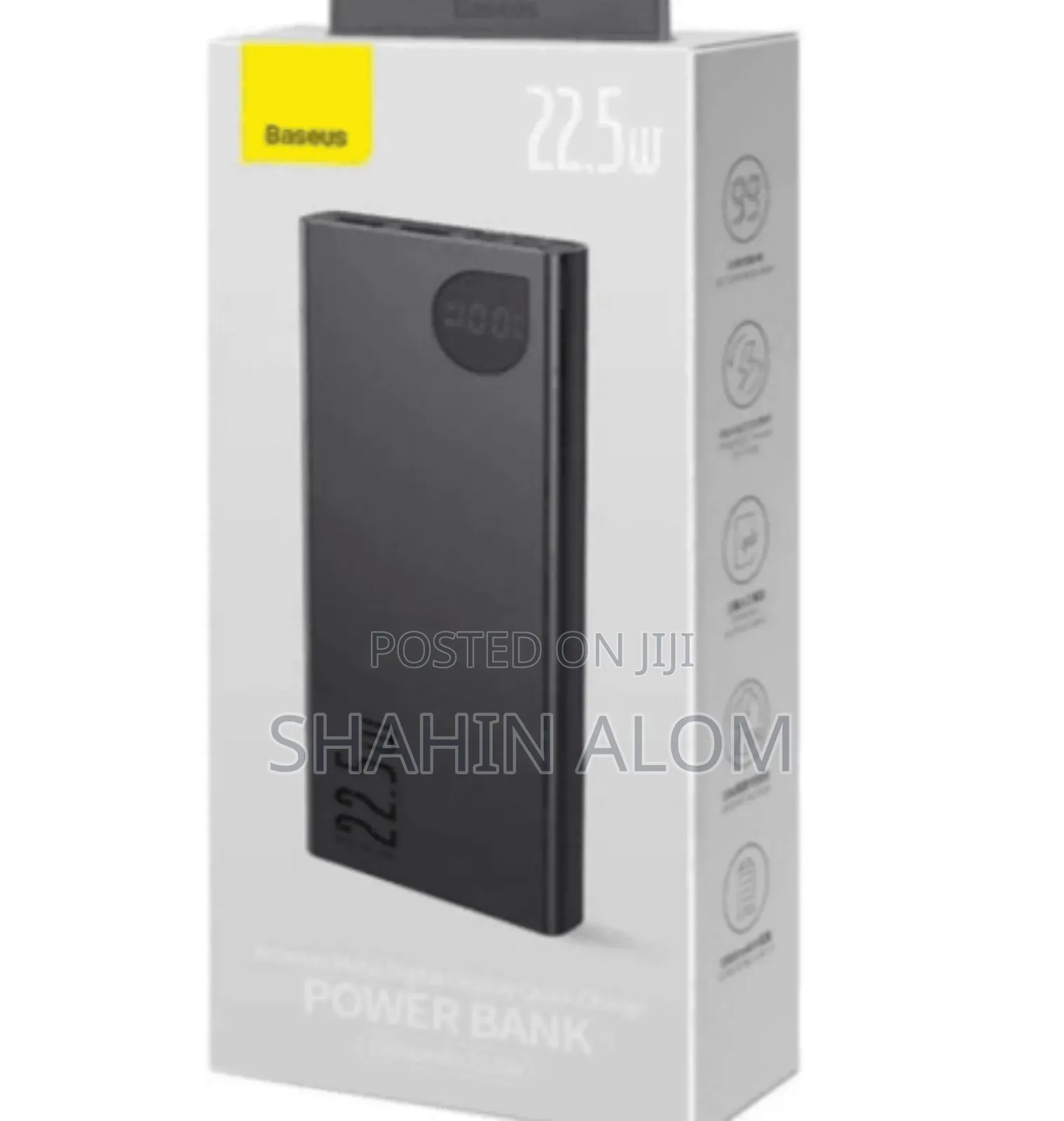 Baseus Adaman Metal 22.5w Power Bank 10000 Mah