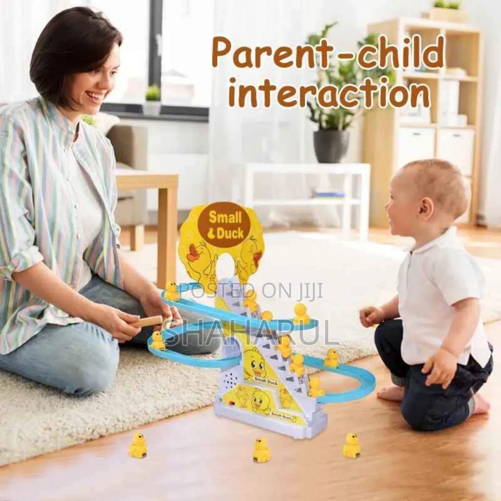 Electric Small Duck Climbing Stairs