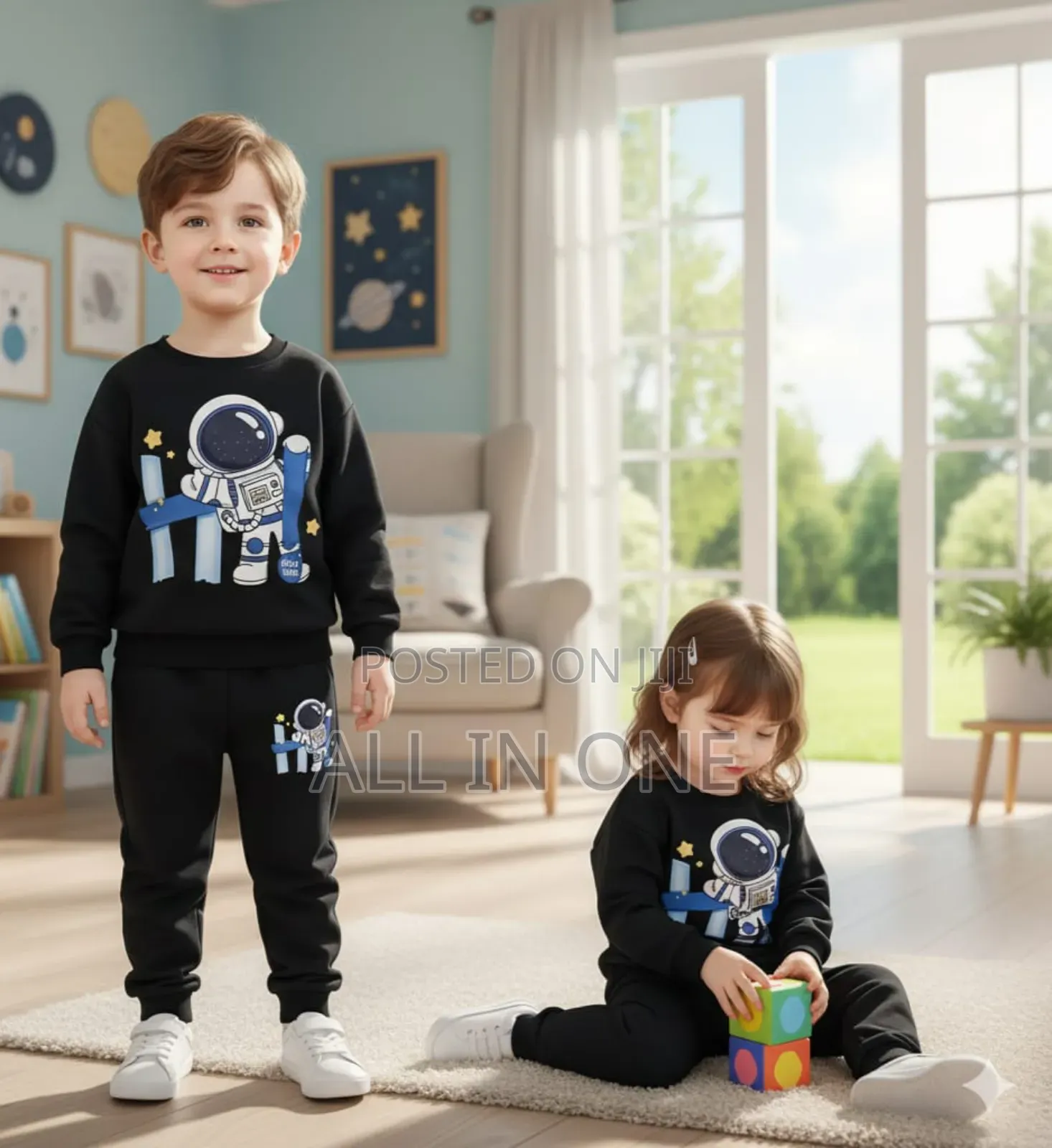 Kids Sweatshirt and Trouser Set High Quality