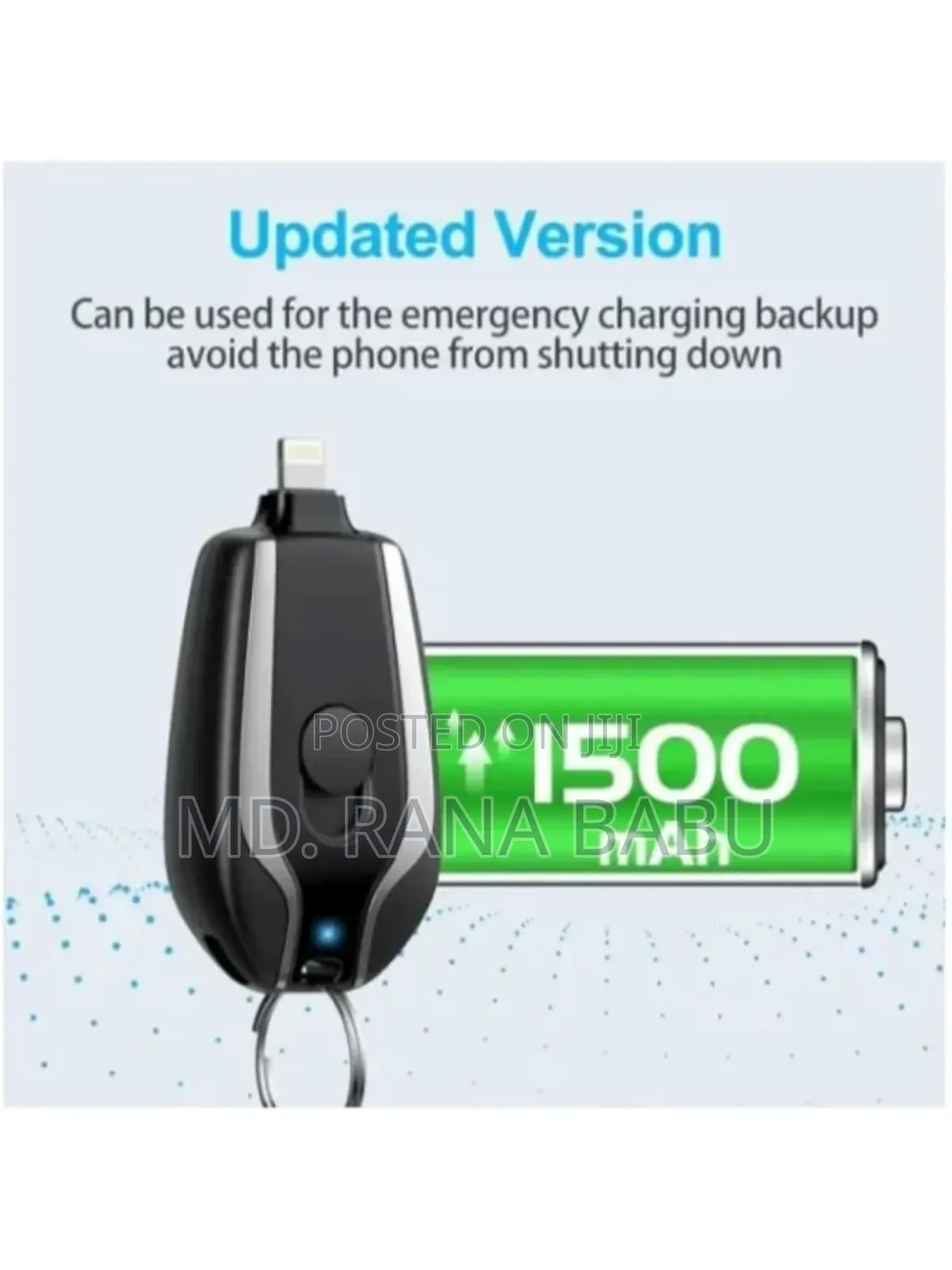 Keychain Portable Mini Power Bank