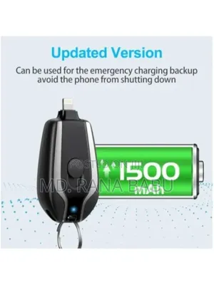 Keychain Portable Mini Power Bank