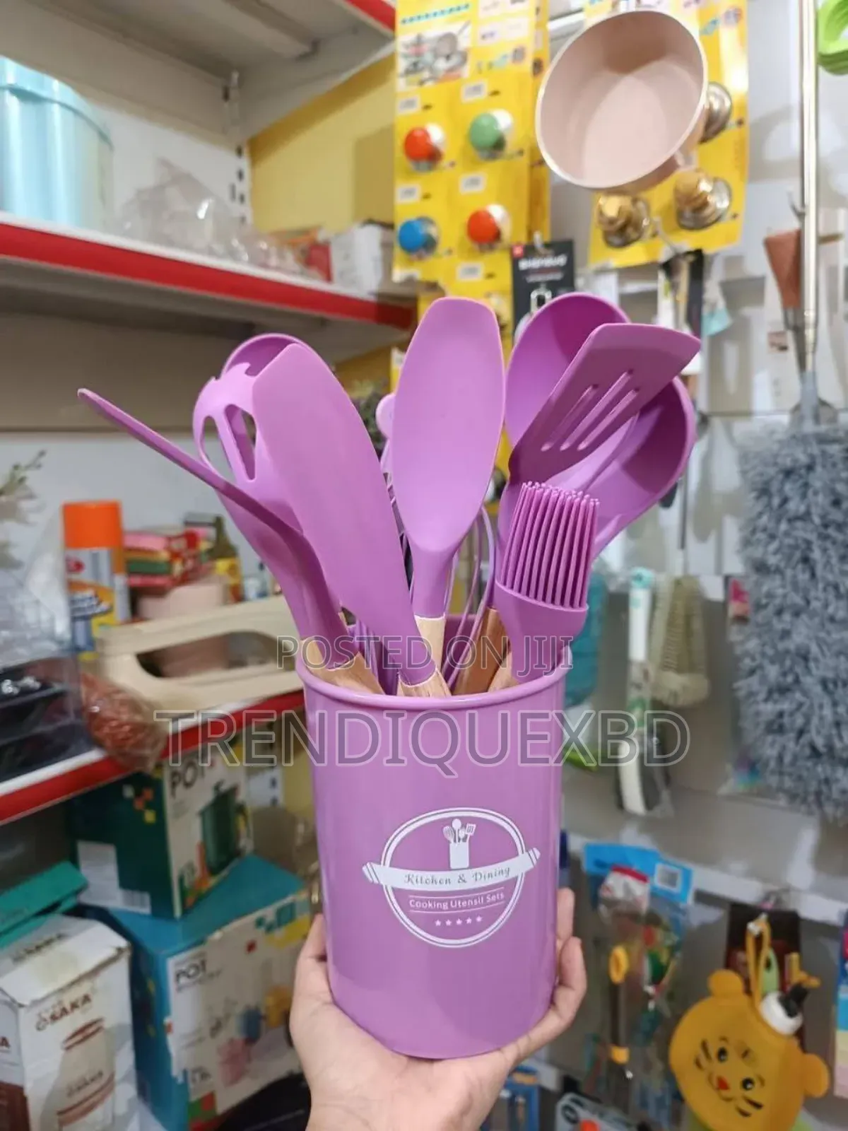 Silicone Kitchen Utensil Set (12 Pcs) | Premium Cooking Tools