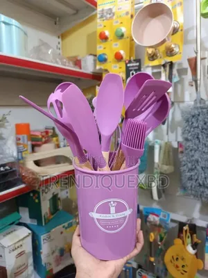 Silicone Kitchen Utensil Set (12 Pcs) | Premium Cooking Tools