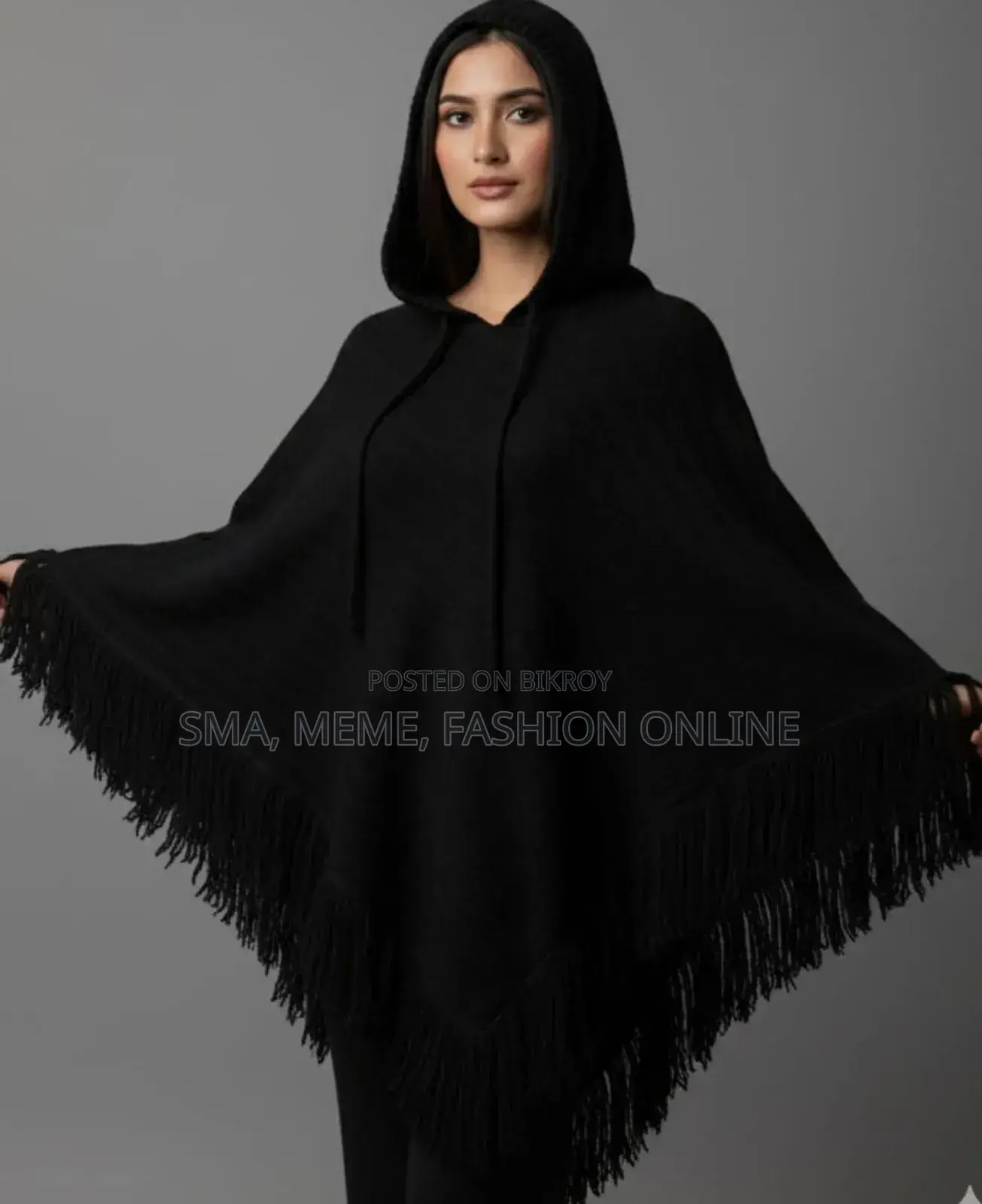 Ladies Winter Hoodie Shawl Chador