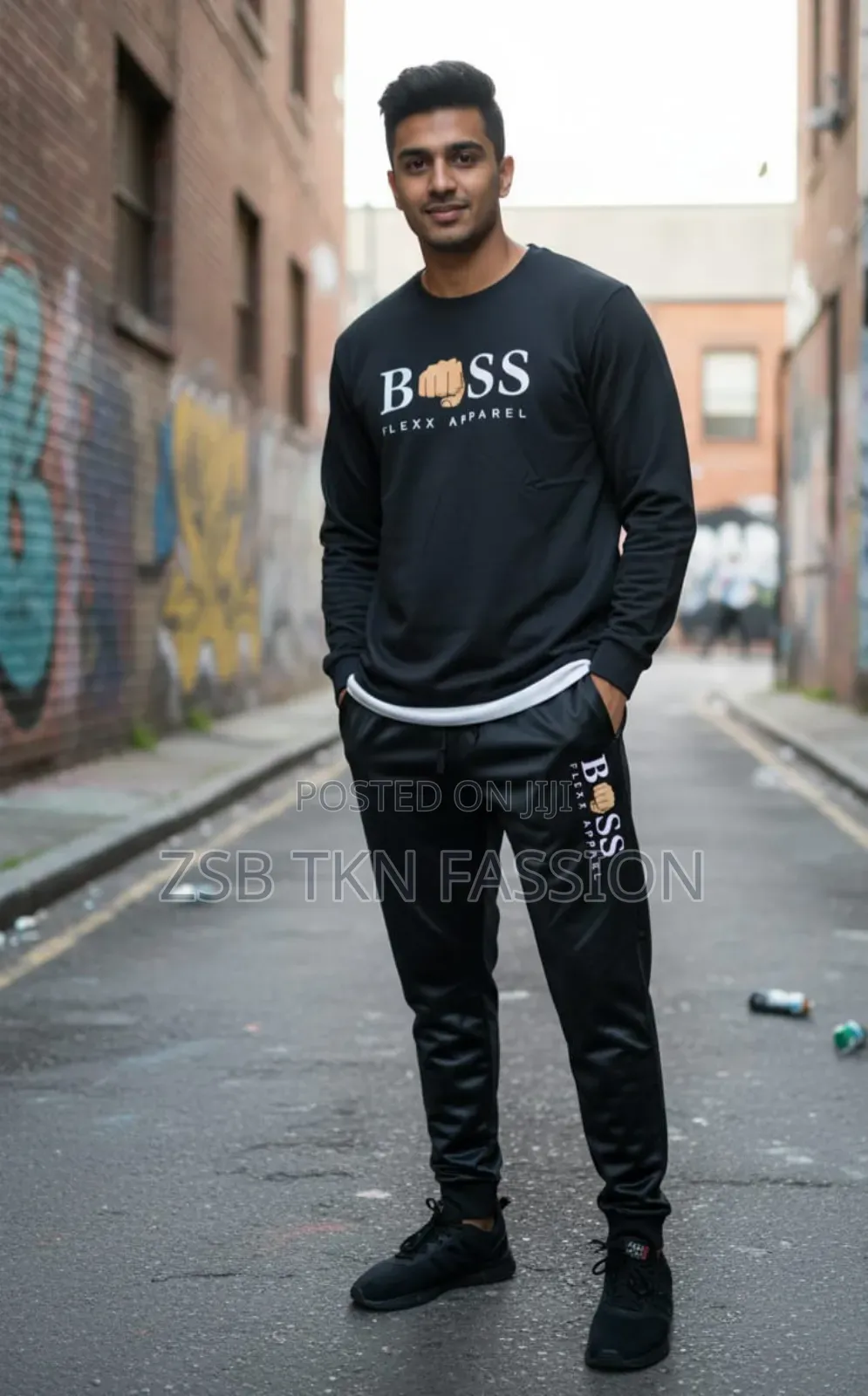 Full Sleeve Tshirt and Trouser Set ফুল হাতা গেঞ্জি এবং ট্রাউজার সেট।