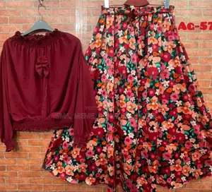 Western Denim Style Ladies Blazer Gown Tops