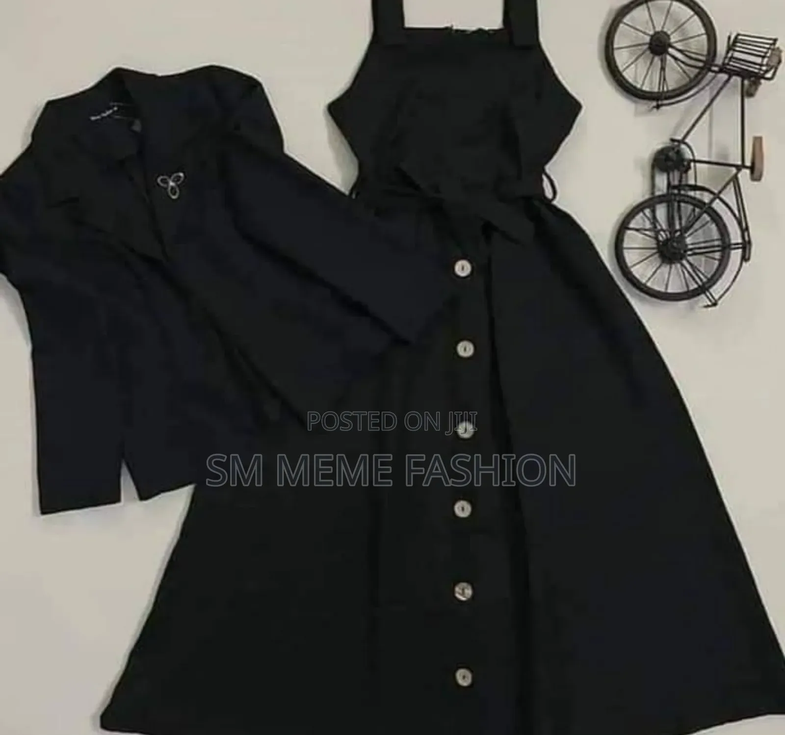 Western Denim Style Ladies Blazer Gown Tops