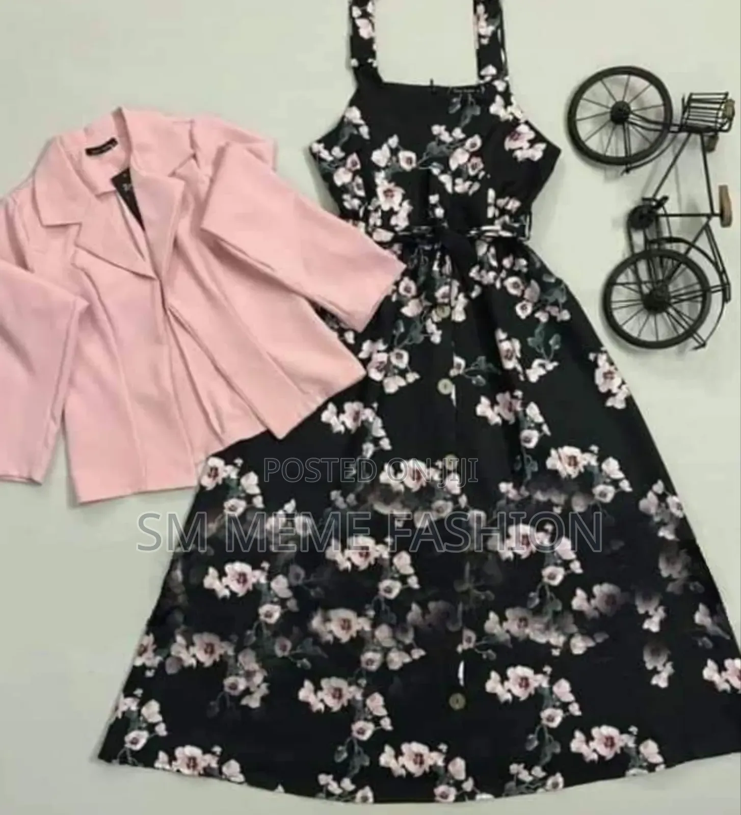 Western Denim Style Ladies Blazer Gown Tops