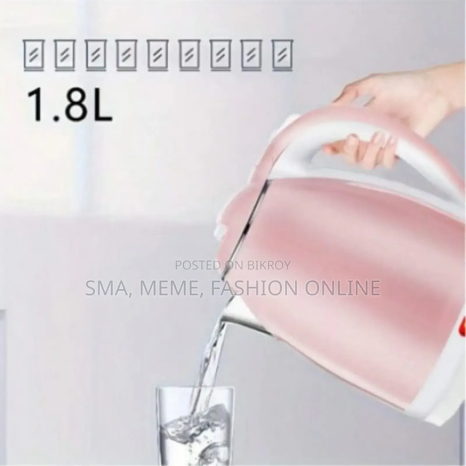 Pangdada Stainless Steel Electric Kettle 2 Litres