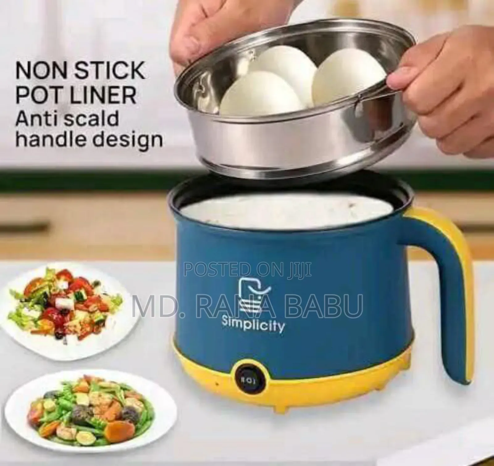 Multifunctional Simplicity Electric Cooker 1.8 Litre