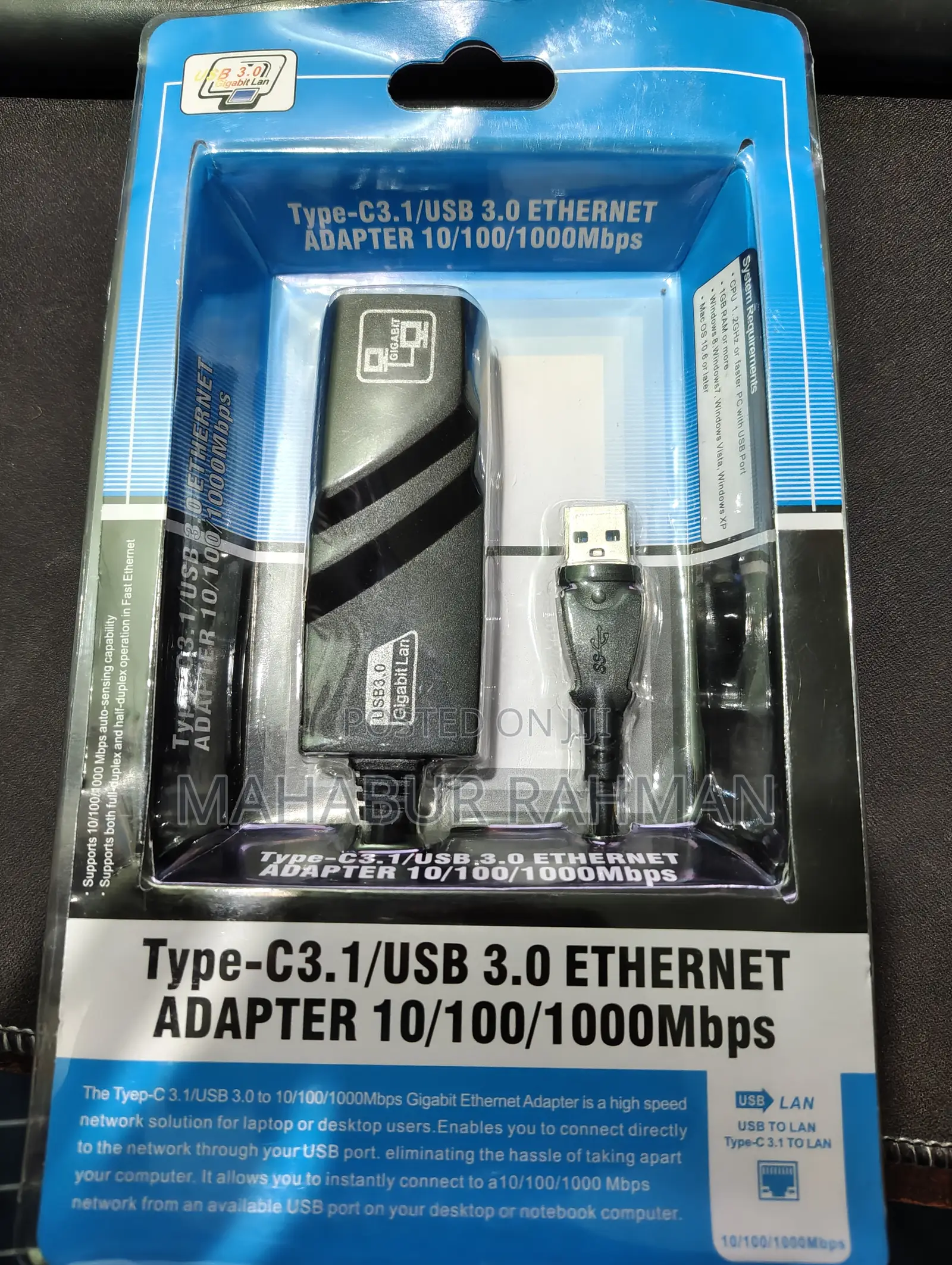 Usb To Ethernet Adapter
