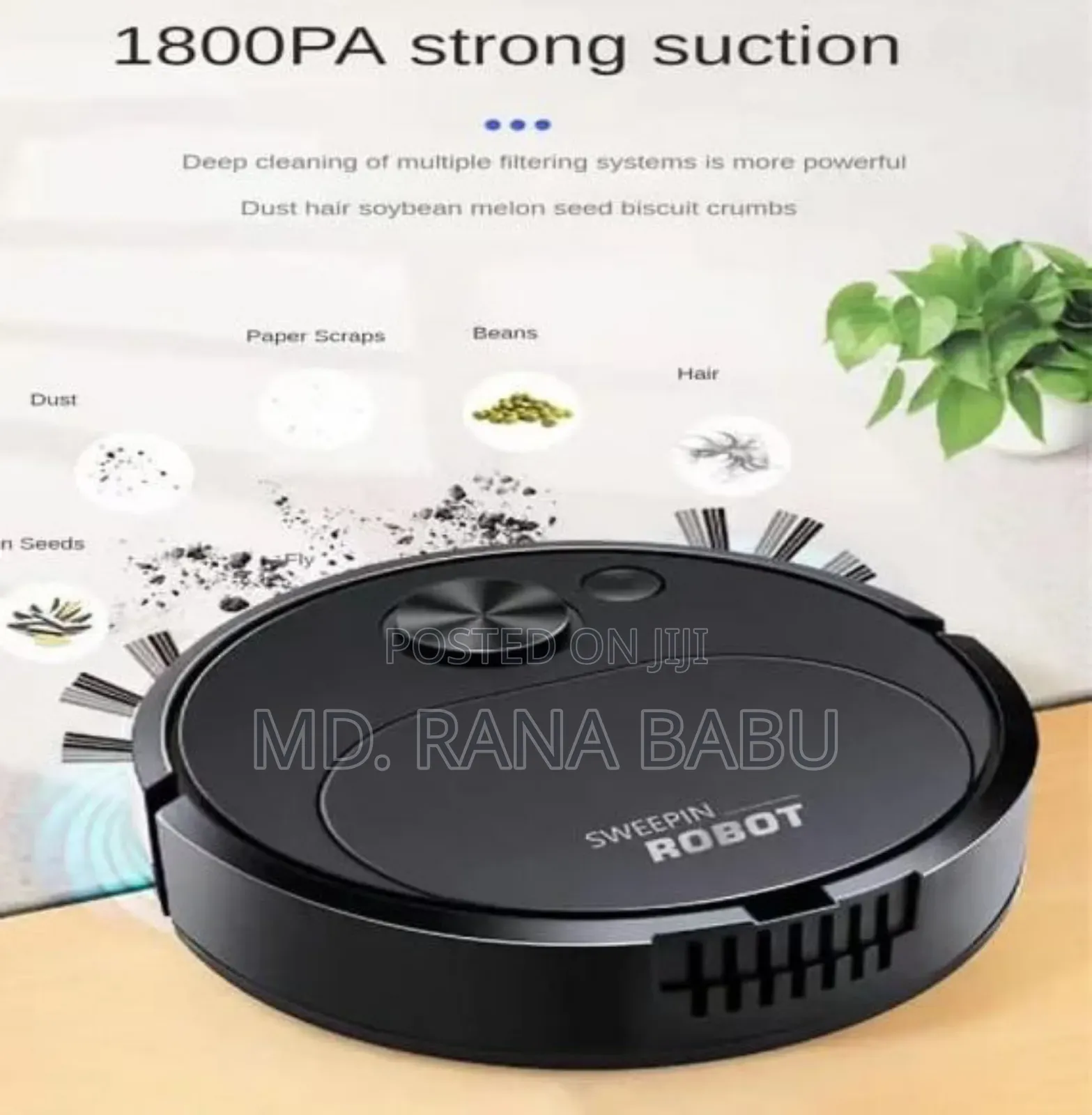 Clean 8018 Sweepin Smart Life Robot Vacuum Cleaner