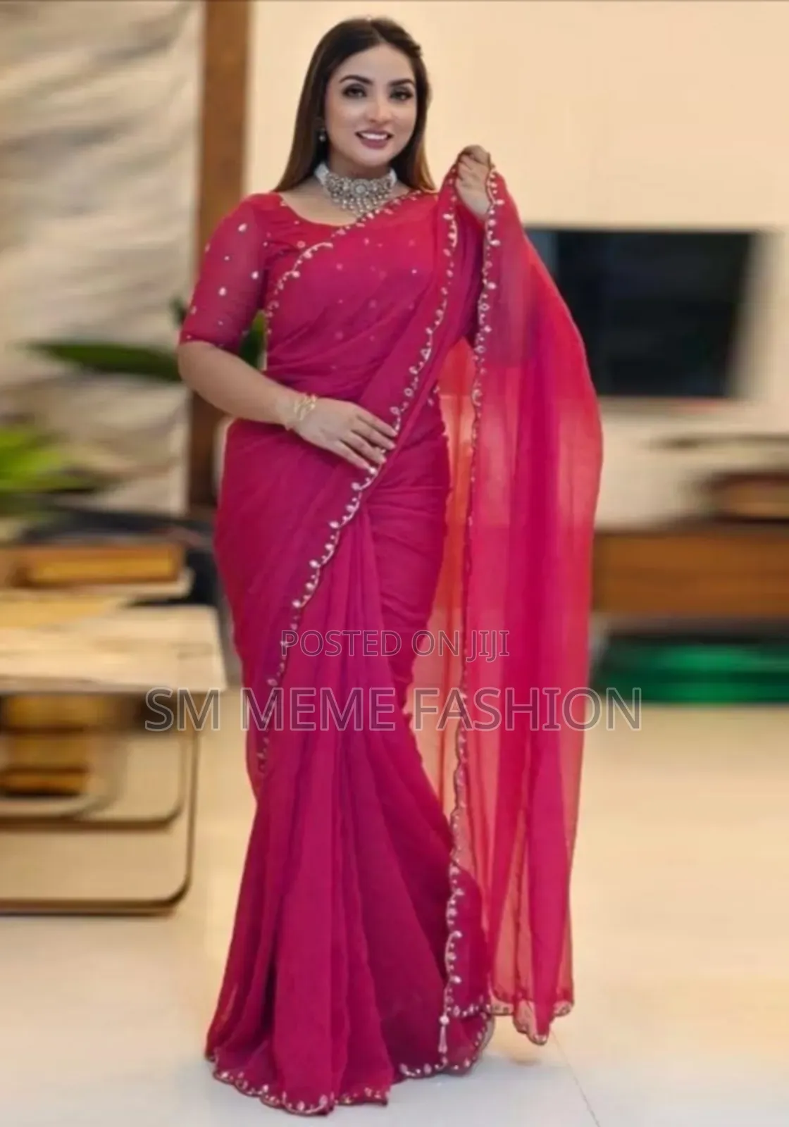 সেমি মসলিন রাজকীয় সৌন্দর্য ও আরাম শাড়ী