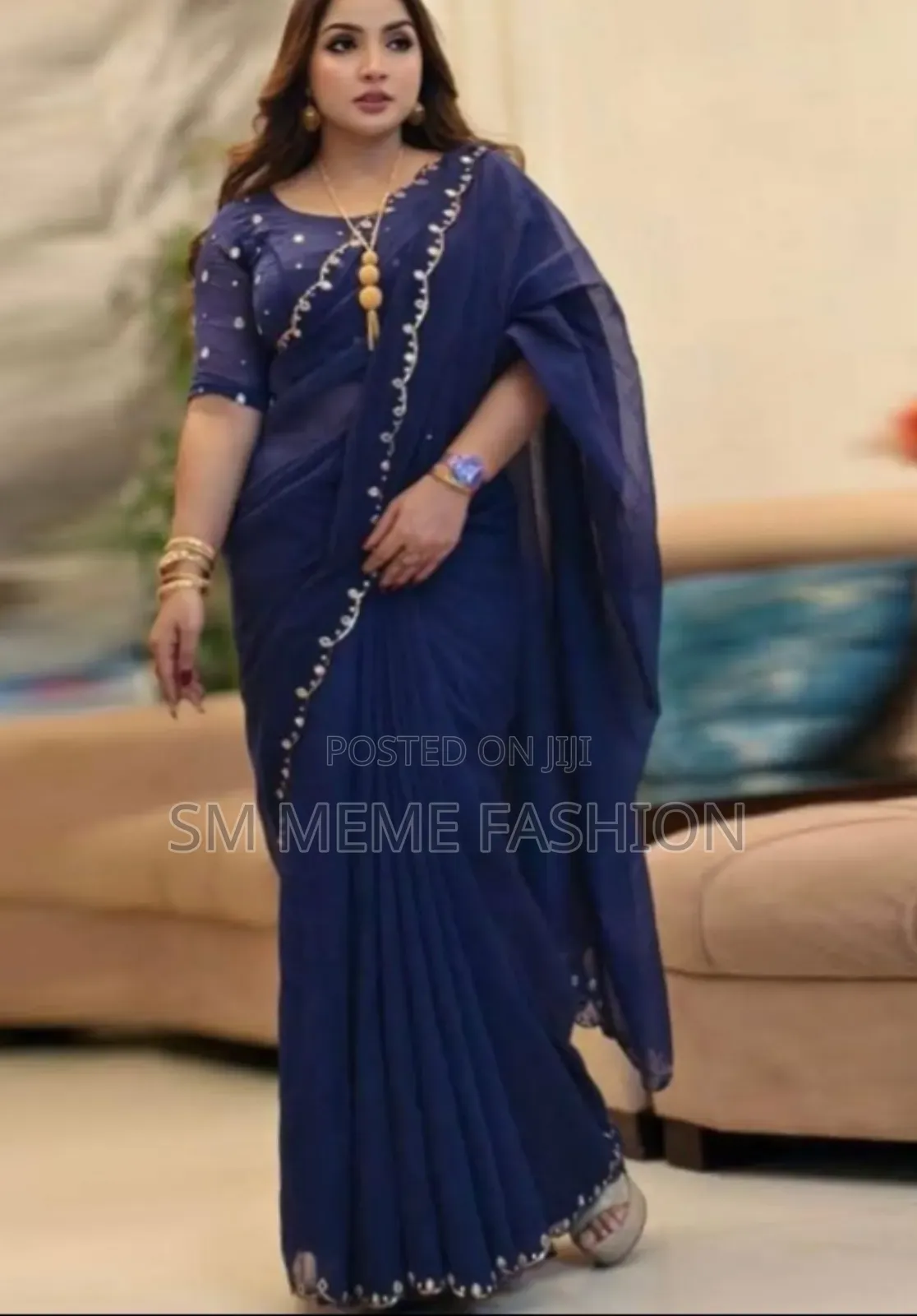 সেমি মসলিন রাজকীয় সৌন্দর্য ও আরাম শাড়ী