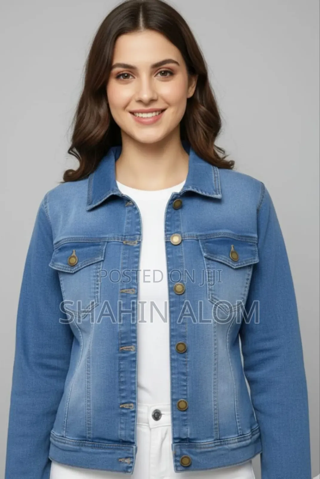 Ladies Premium Denim Jacket