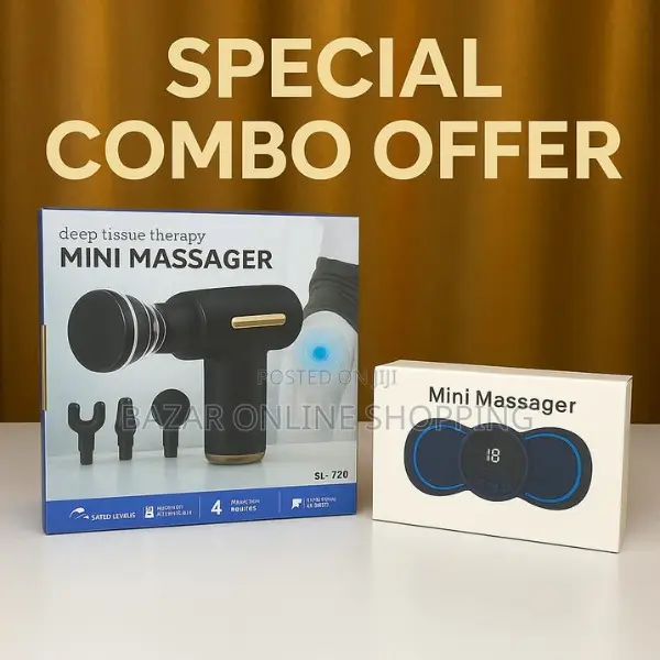 Mini Rechargeable Deep Therapy Massager Smart Mini Neck Massager