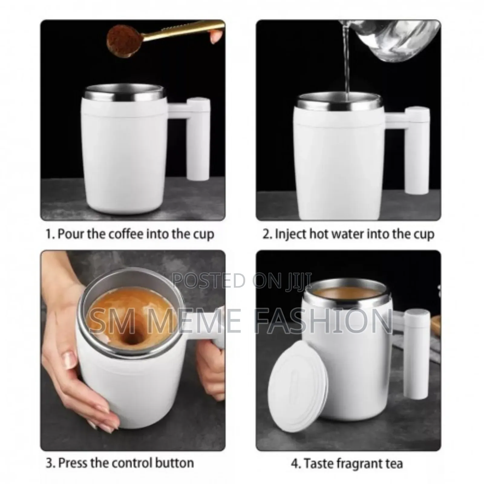 Self Stirring Coffee Milk Tea Cup Smart