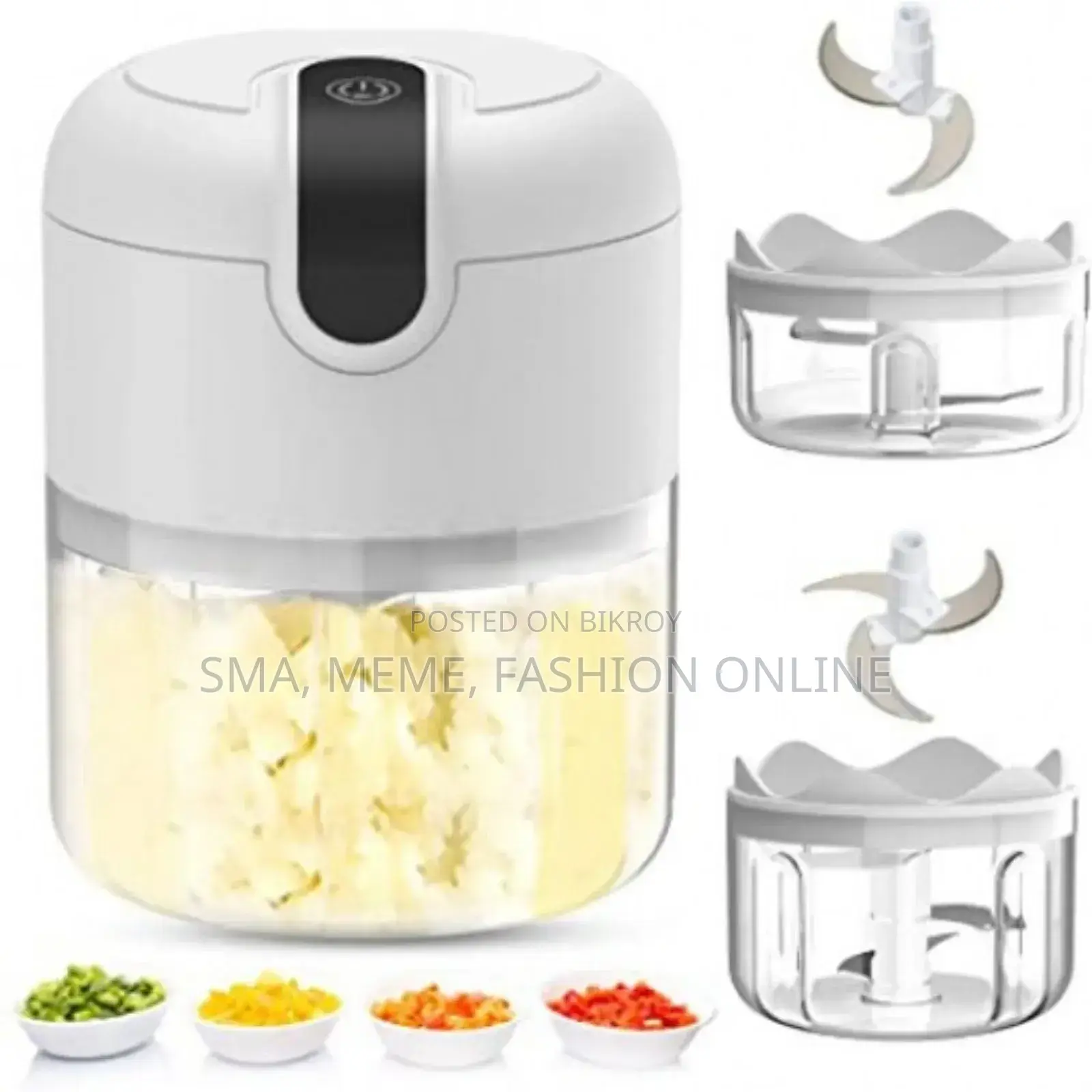 This is a charge-operated blender machine.