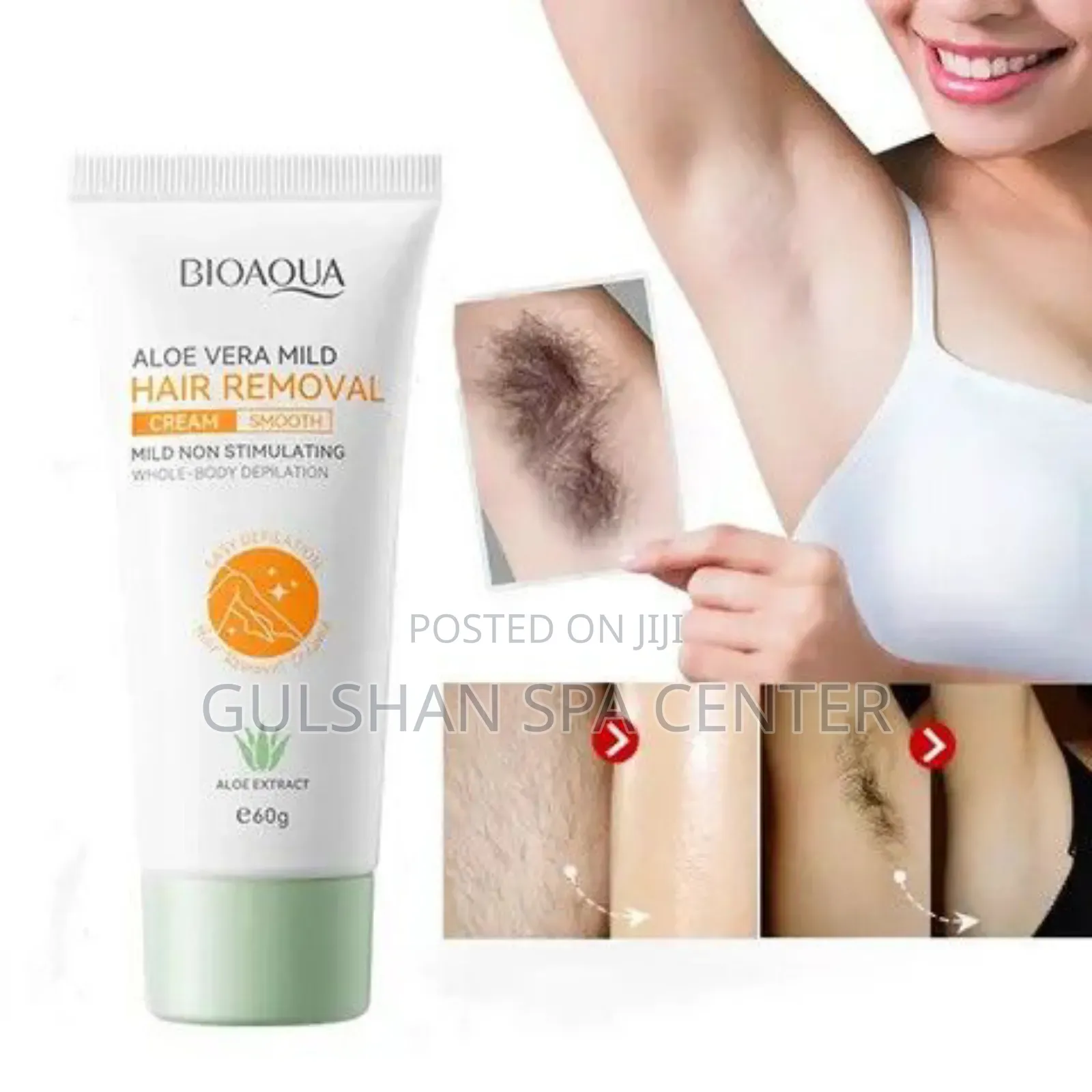 Unwanted Hair Removal Cream – Instant Smooth Skin Formula