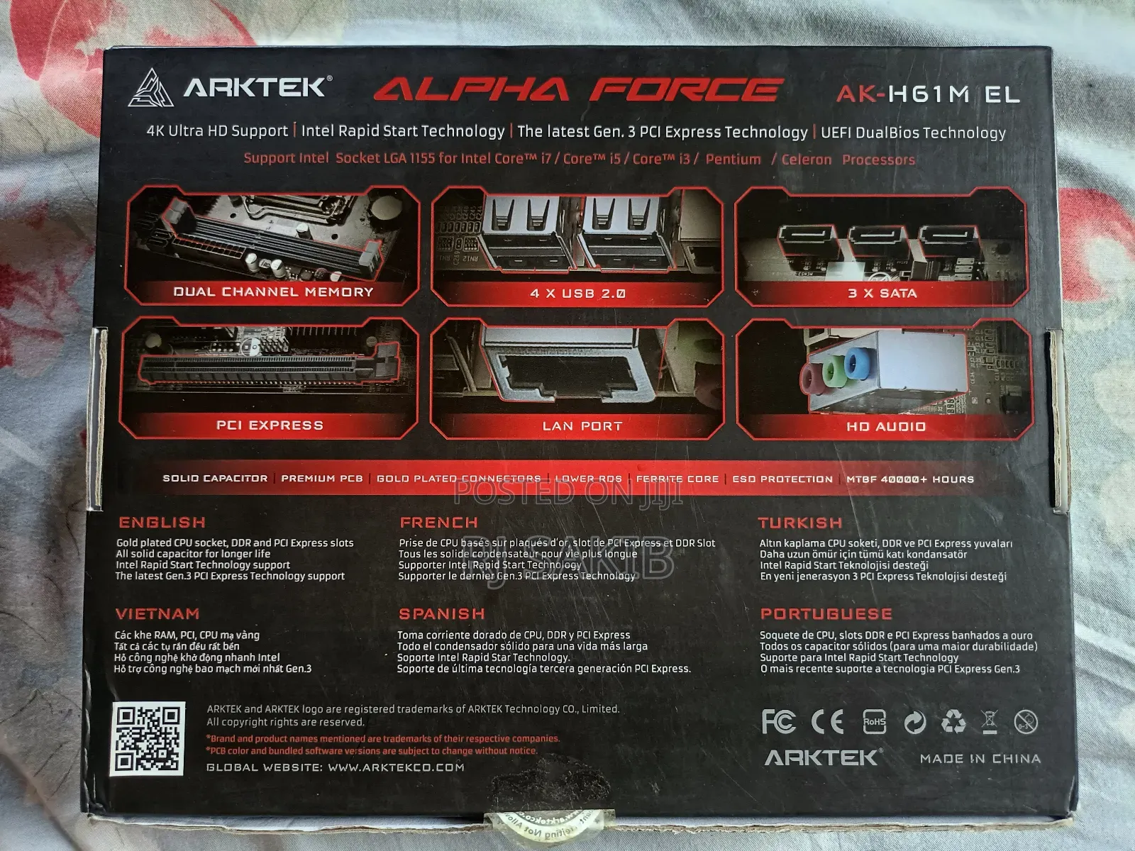 Arktek Ak-61m El With the Latest GRN 3 Pci