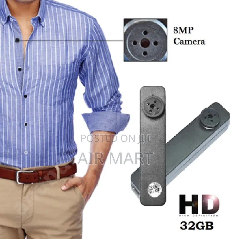 বাটন ক্যামেরা সিকিউরিটির কাজে ব্যাবহার যোগ্য