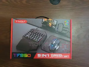 T-Wolf Tf950 5 in 1 Wired Gaming Combo