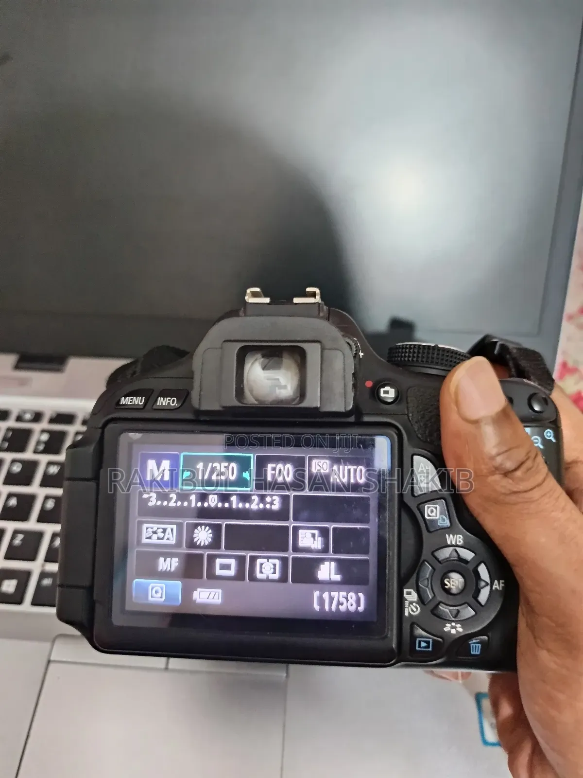 Canon 600d DHLR Camera