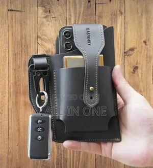 Retro Belt Waist Fashionable Bag Brown High Quality