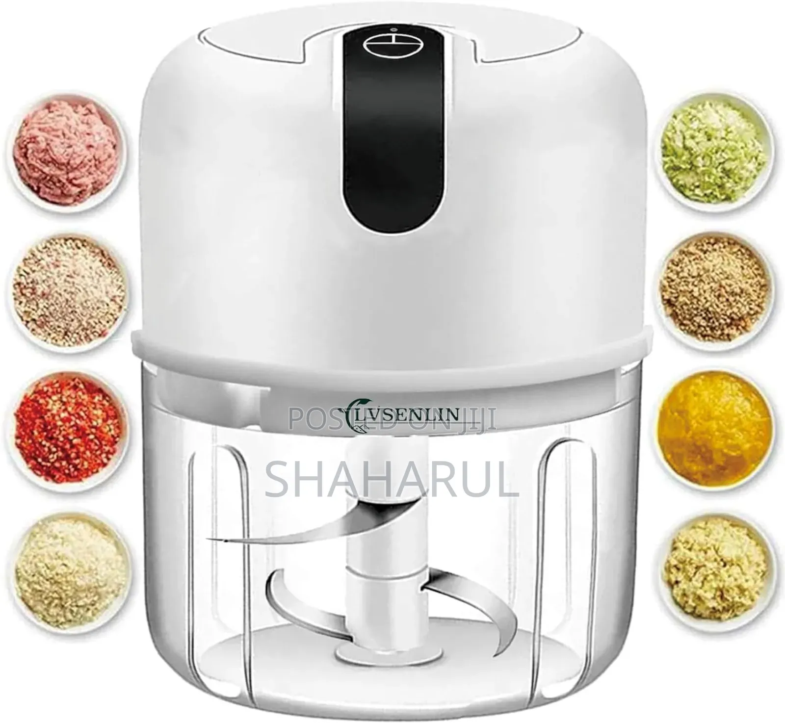 Usb Rechargeable Portable Electric Mini Garlic Choppe 250 Ml Em 4378