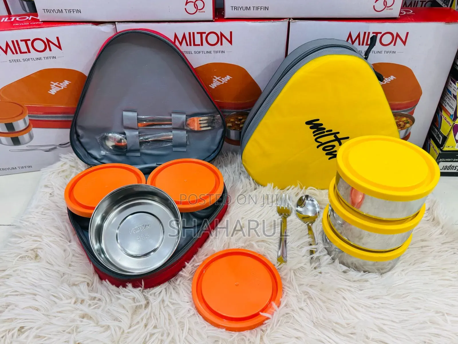 Milton Triyum Stainless Steel Tiffin Box | Food Grade
Code : 8198