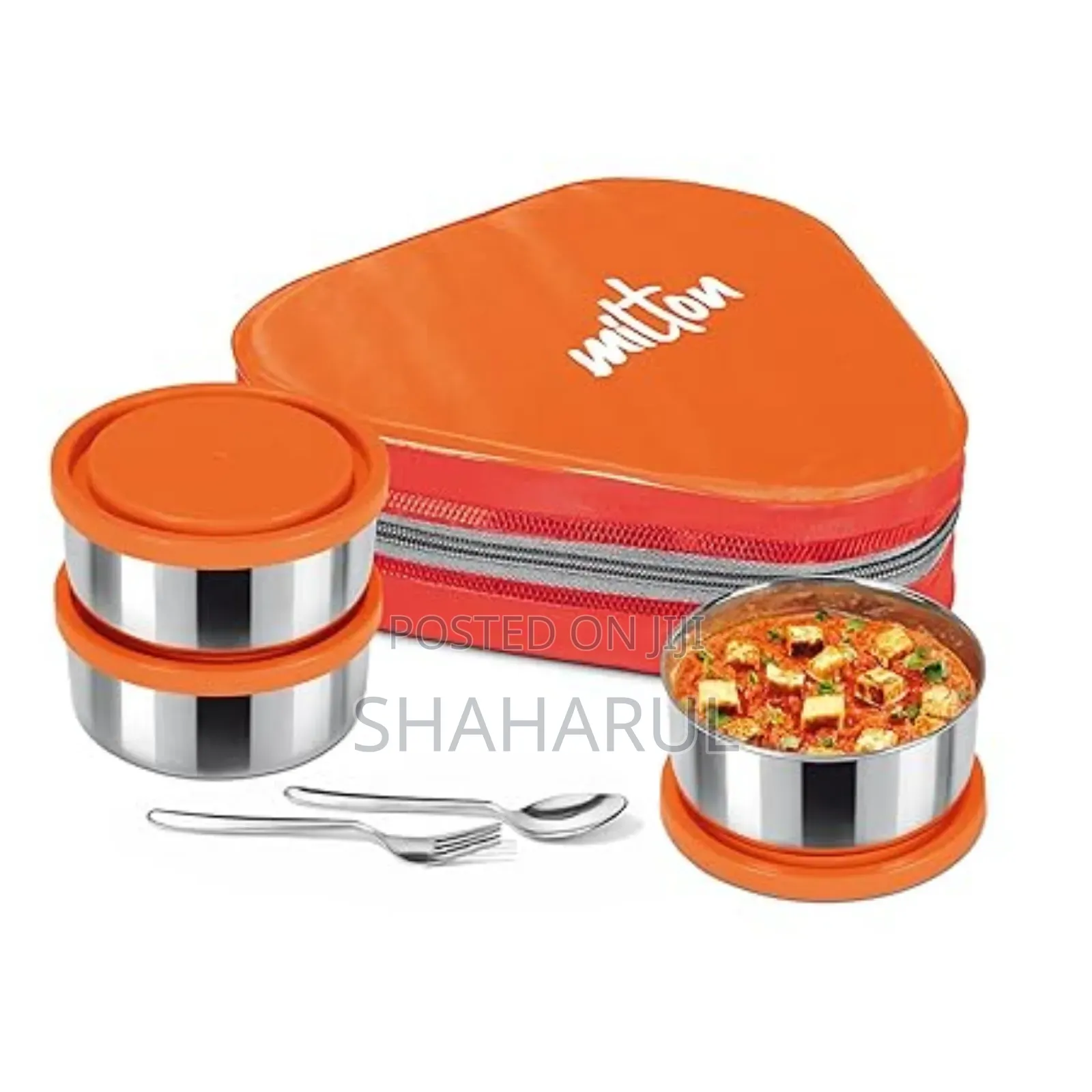 Milton Triyum Stainless Steel Tiffin Box | Food Grade
Code : 8198