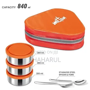 Milton Triyum Stainless Steel Tiffin Box | Food Grade
Code : 8198